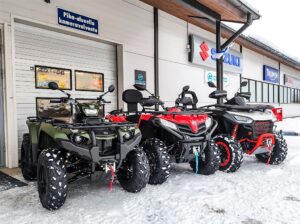 mönkijä huolto-kaksikko koeajo atv cfmoto segway yamaha